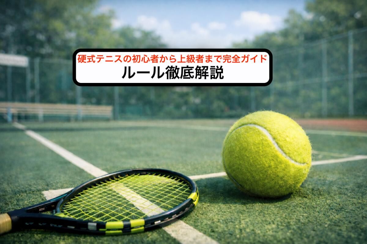 硬式テニスの初心者から上級者まで完全ガイド｜ルール徹底解説 